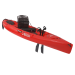 Hobie Mirage Revolution 11 Kayak Red Hibiscus